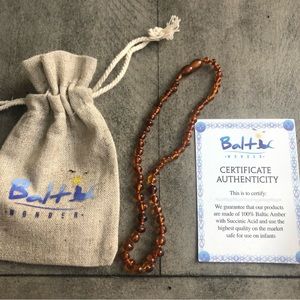 Baltic Amber teething necklace